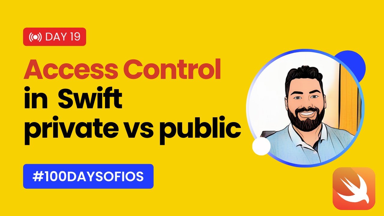 Контроль доступа в Swift: объяснение (частный, внутренний, публичный) | #100DaysOfiOS День 19