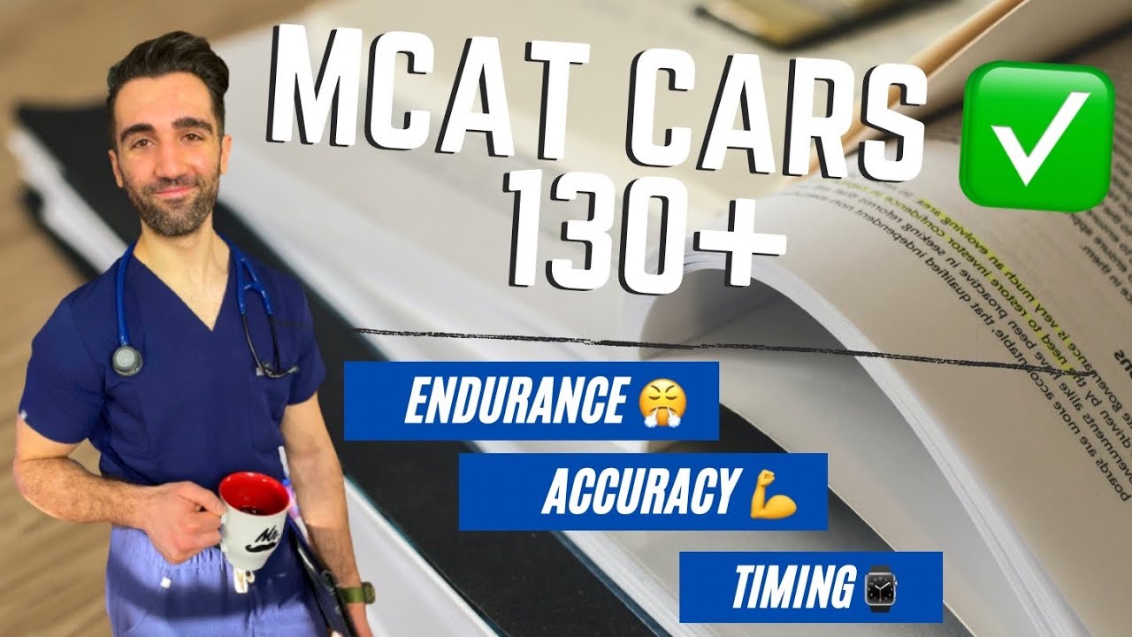 Study Like This to Absolutely DESTROY the CARS Section of the MCAT (130+)