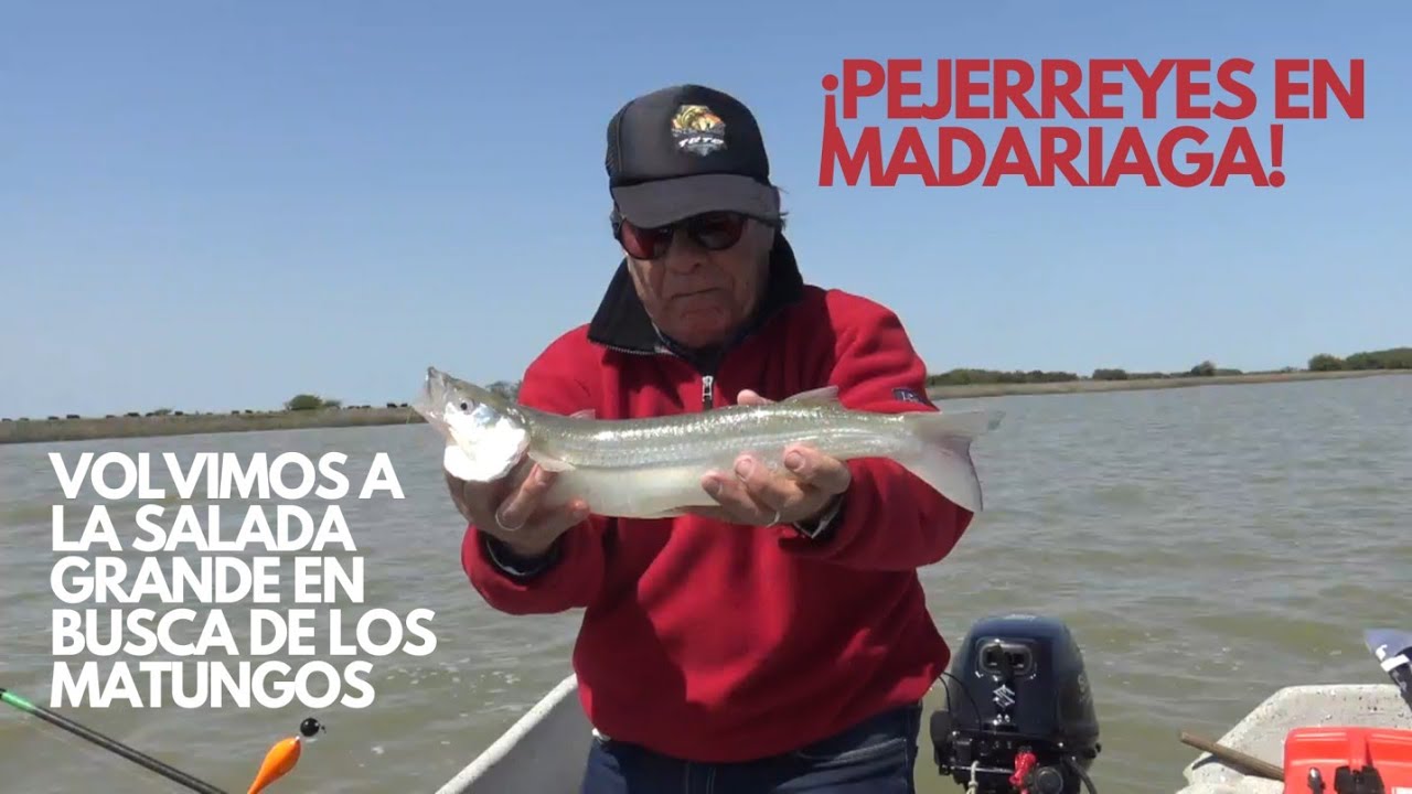 ¡HERMOSOS PEJERREYES EN MADARIAGA! - VOLVIMOS A LA LAGUNA SALADA GRANDE EN BUSCA DE MATUNGOS