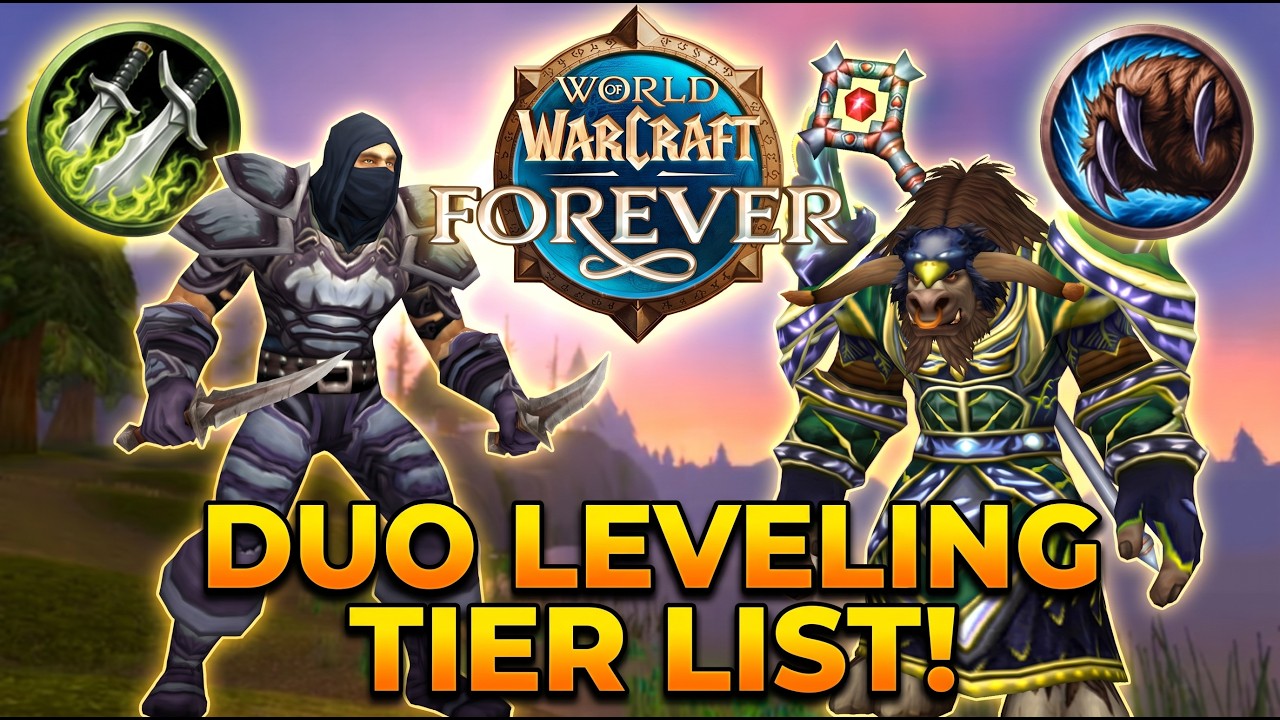 Лучшие комбинации классов для парной прокачки в WoW: Forever, которые СТОИТ попробовать
