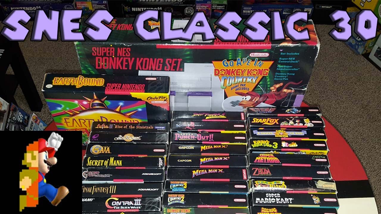 30 Best Games for the SNES Classic #SNESClassic30 | Nintendo Collecting
