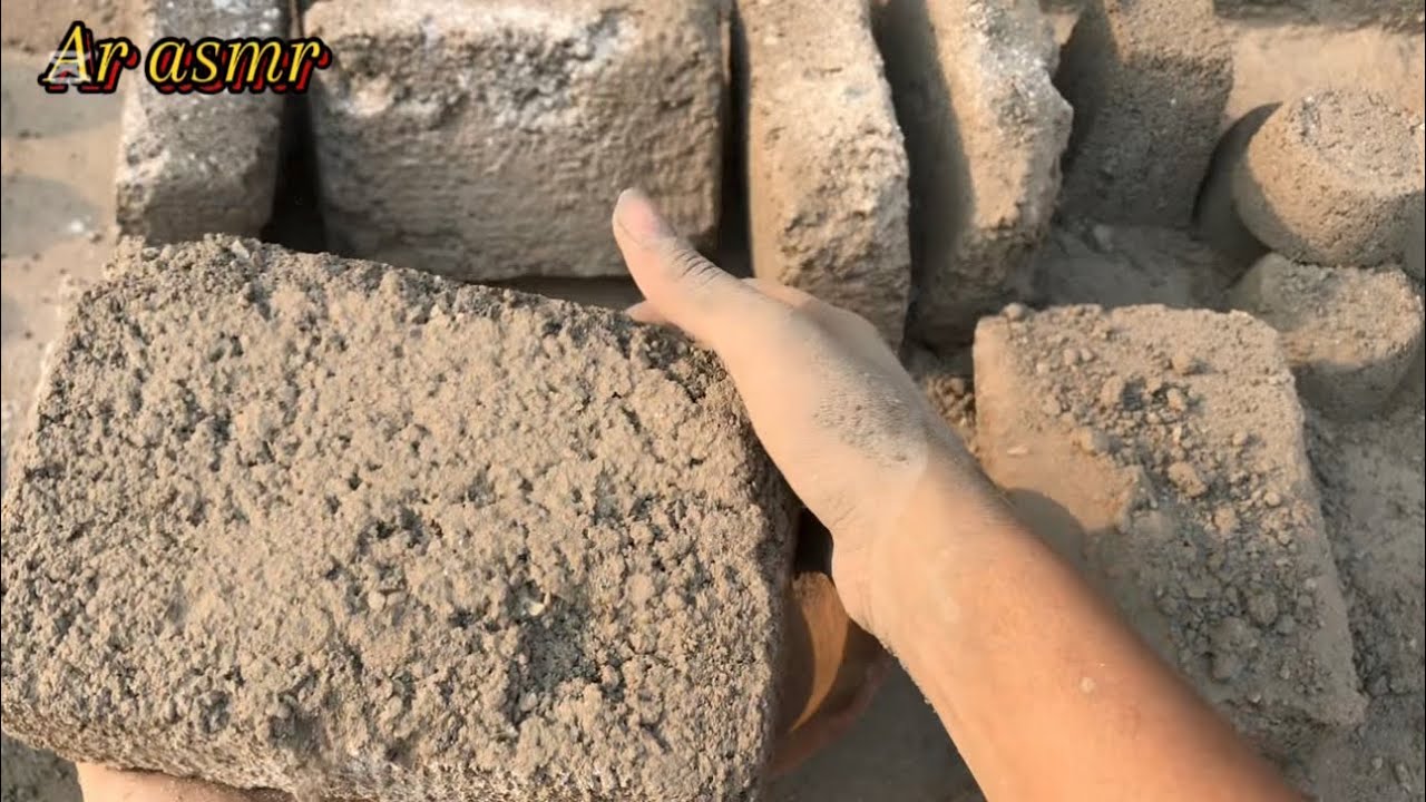 Gritty texture dry floor crumbling satisfying mini claypot 🔥❤️