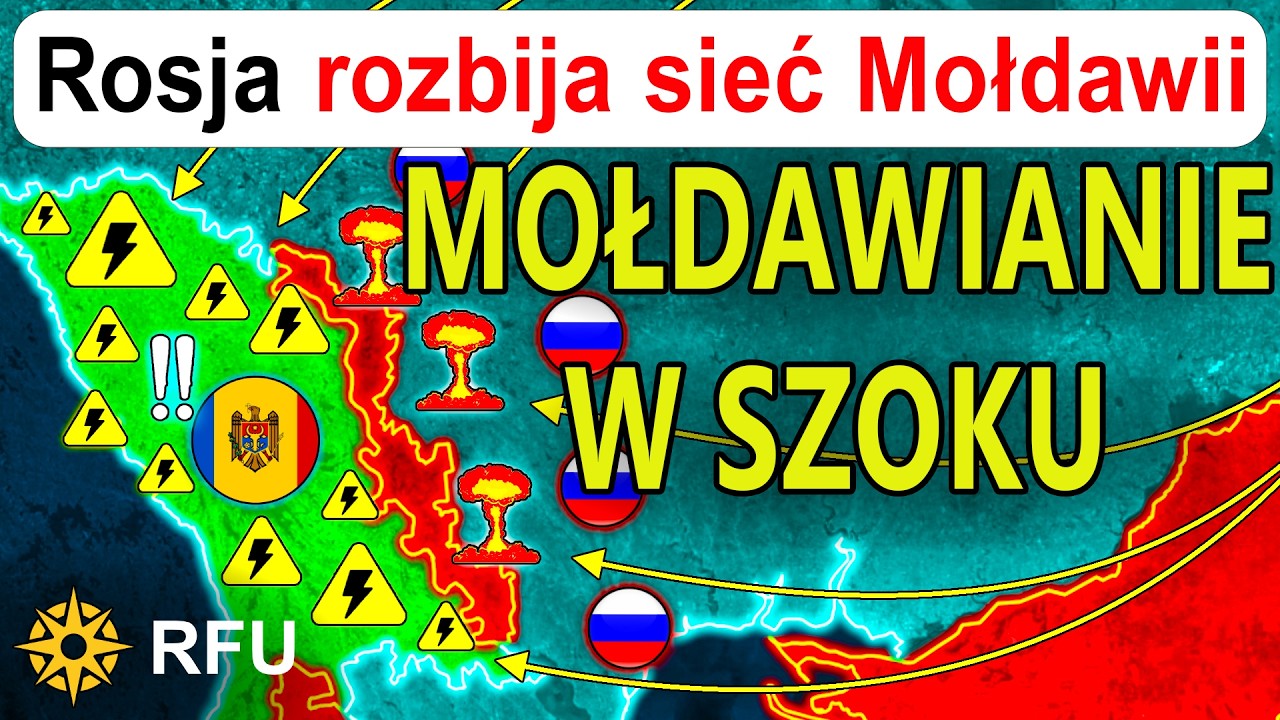 Rosyjskie naloty pogrążają Mołdawię w ciemności, a blackout szokuje ludność cywilną | RFU News