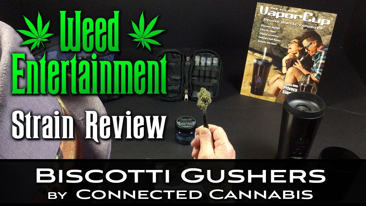 Biscotti Gushers - Hybrid - by Connected Cannabis - Strain Review - Buds & Roses, Studio City Ca
