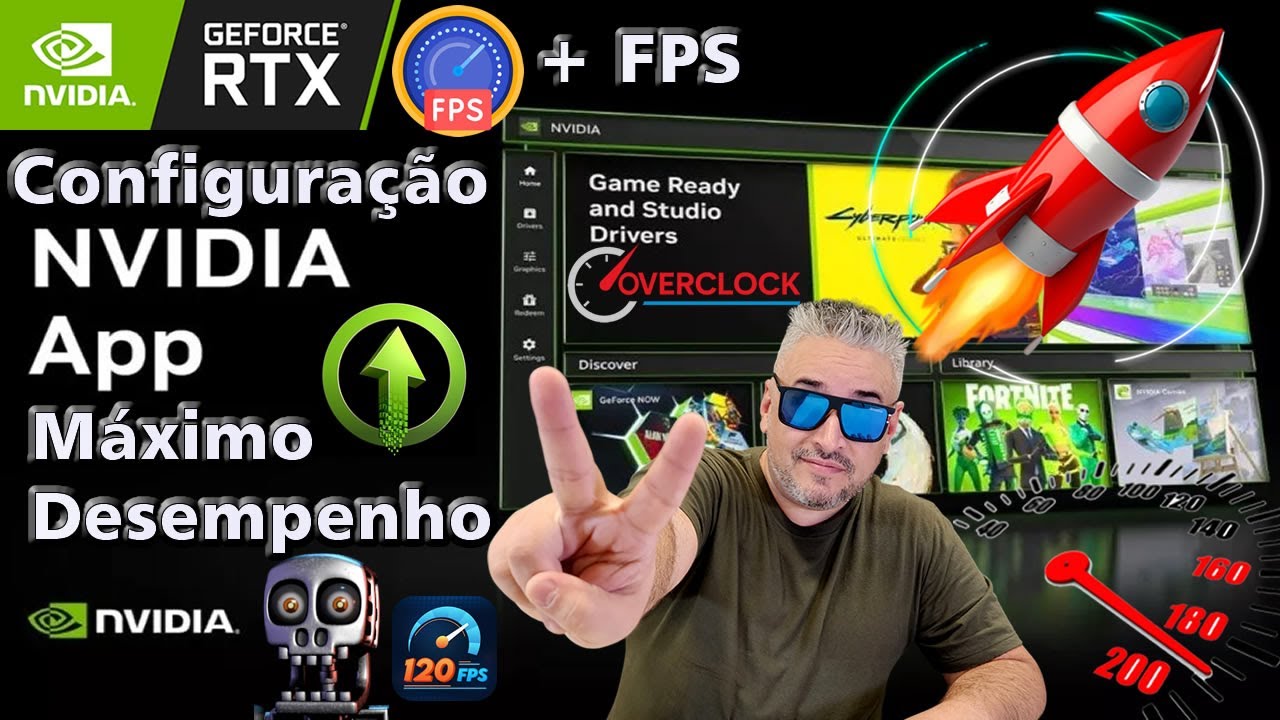 O que eu configuro no NVIDIA APP para melhorar o desempenho da Placa de V&iacute;deo RTX 2025🚨+ FPS Gr&aacute;tis