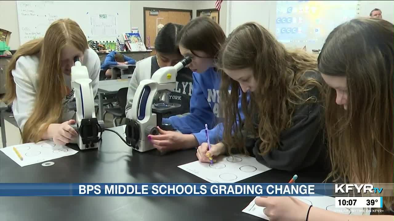 Bismarck Public Schools to change grading methods for middle schoolers