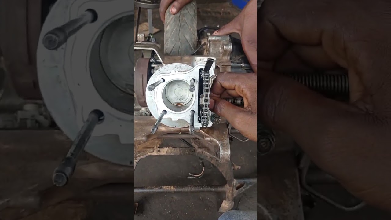 Scooty ke cylinder piston