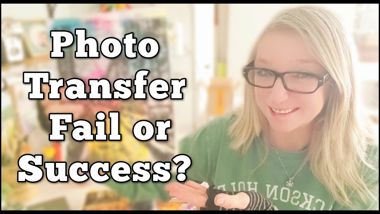 My Whole Artwork Was on the Line with This New Paint (Photo Transfer Results!)