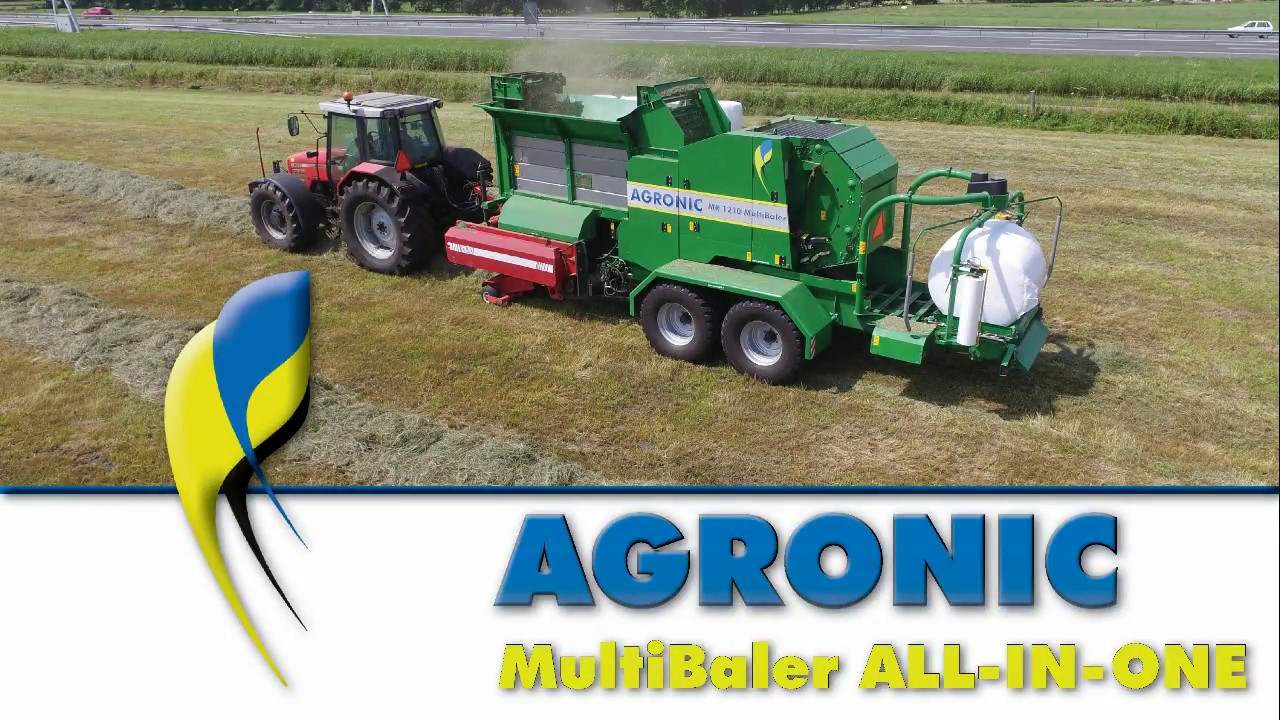 AGRONIC MR 1210 MultiBaler ALL-IN-ONE - 2018