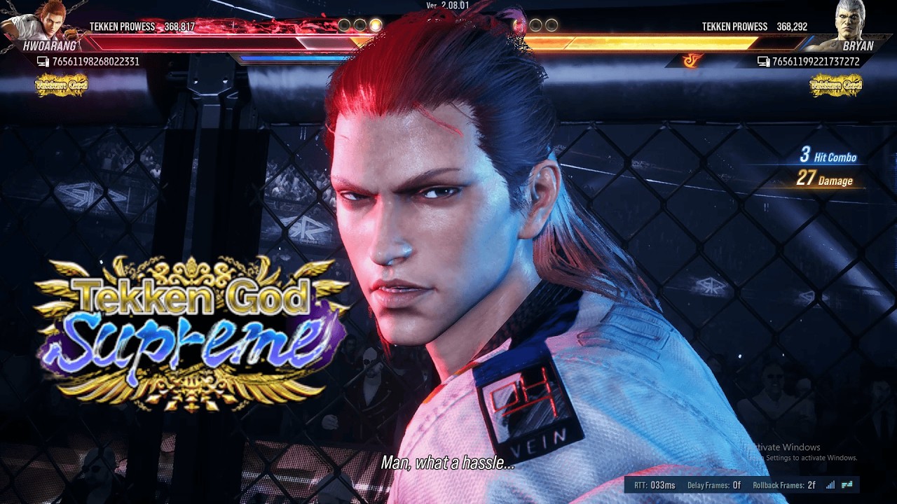 Tekken 8 Season 2 how I got Hwoarang to Tekken God Supreme Rank...