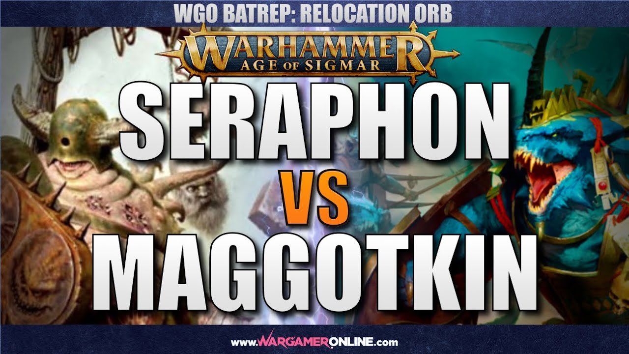 BATREP: NEW Seraphon vs Maggotkin of Nurgle, Age of Sigmar Battle Report, AOS Batrep