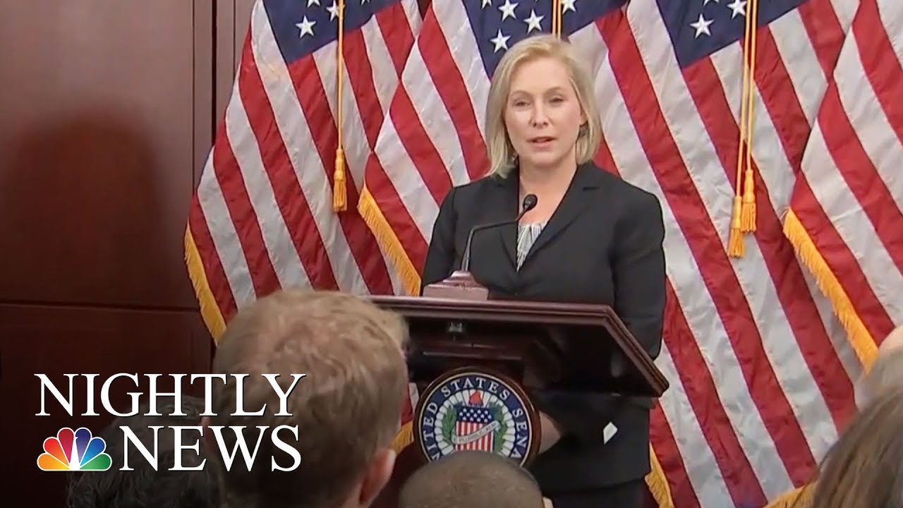 Democrats Rally Behind Gillibrand After Donald Trump&rsquo;s &lsquo;Sexist Smear&rsquo; On Twitter | NBC Nightly News