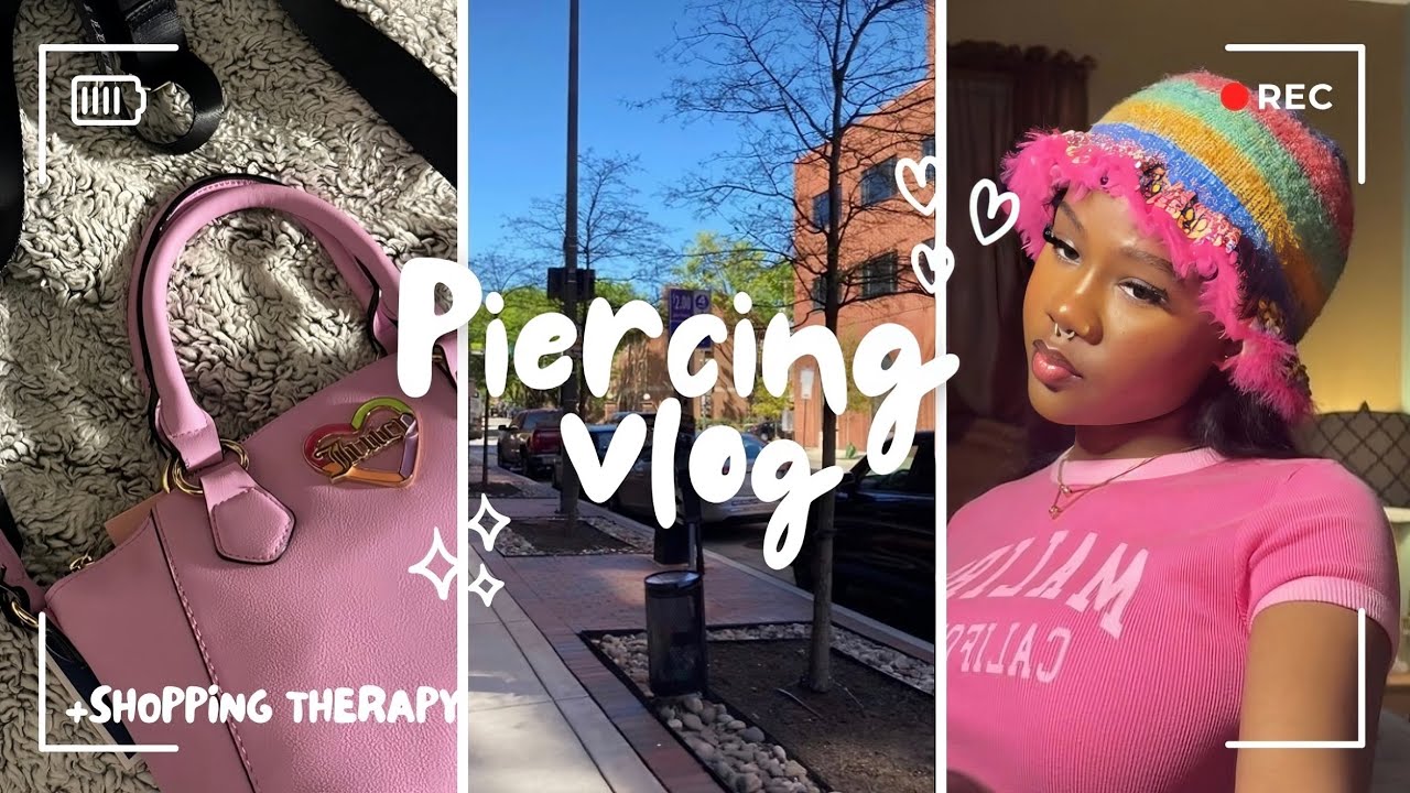 Getting my septum pierced😍 + Mini shopping vlog