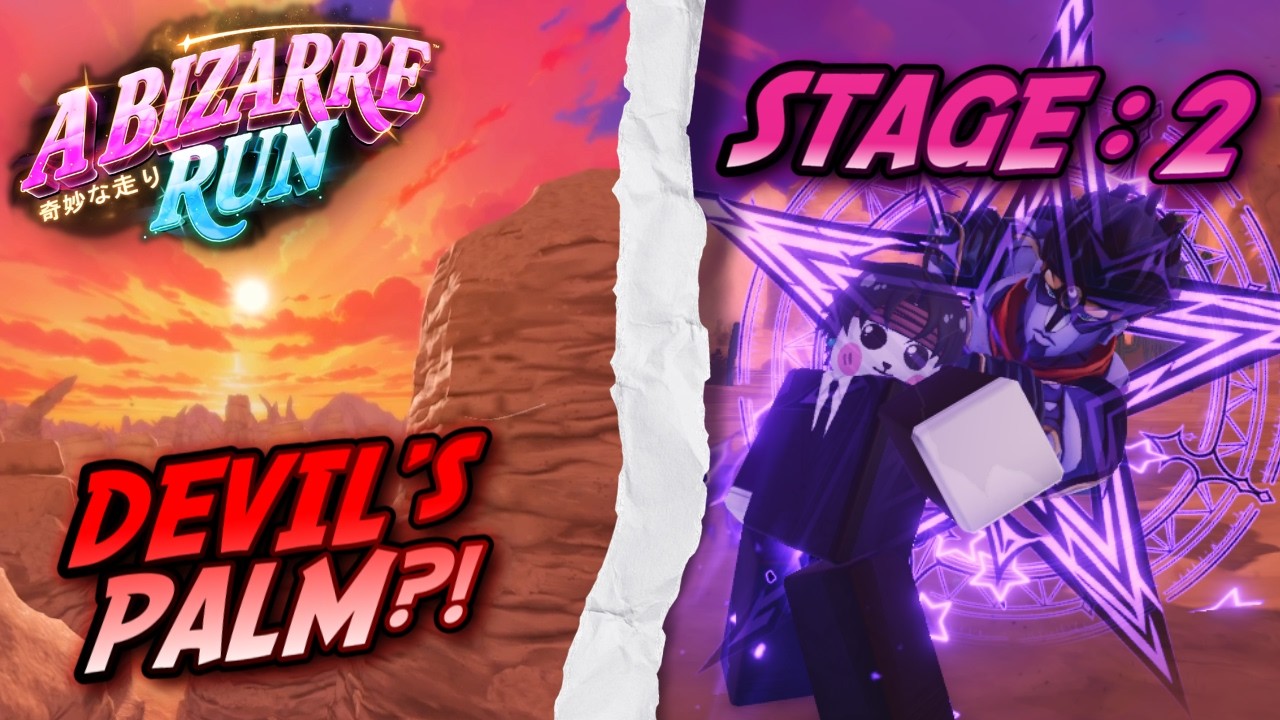 A Bizarre Run СПАСЁТ JOJO-ИГРЫ В ROBLOX. (Демонстрация игры)