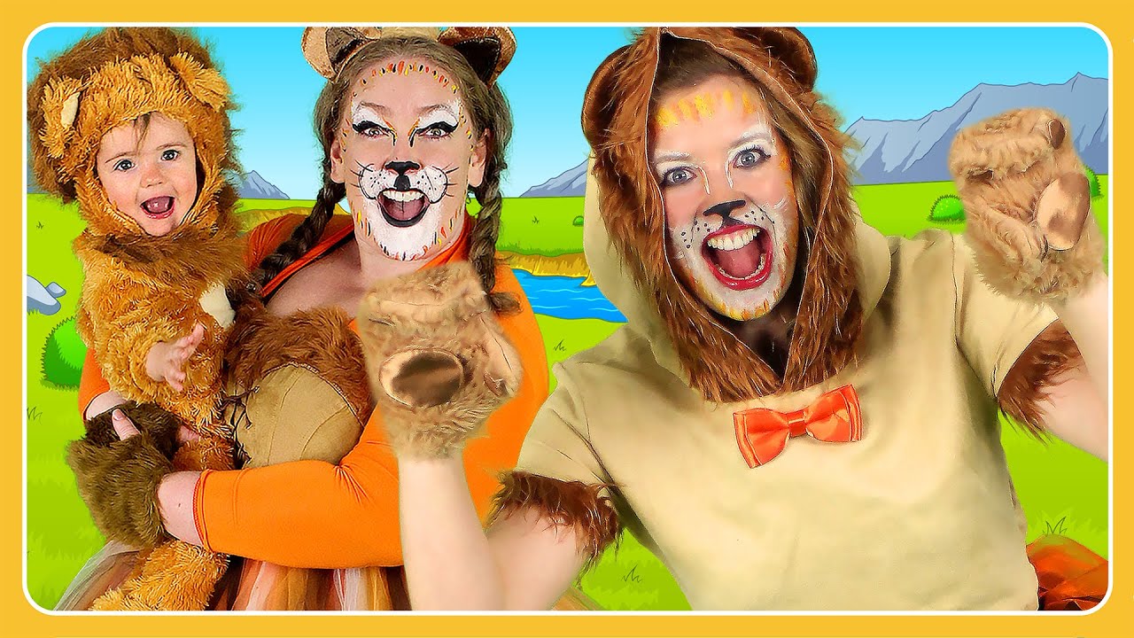 Canción del León - ¿Qué Sonido Hace un León? | Canción Infantil de Sonidos de Animales