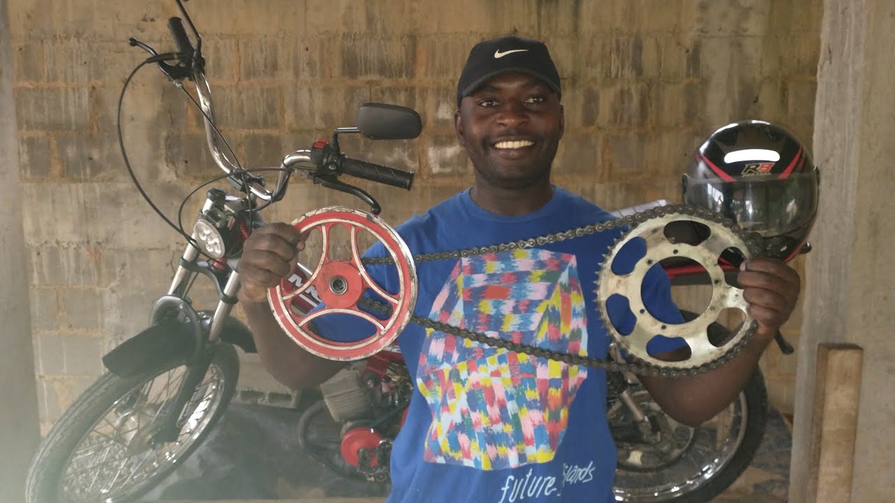 QUANDO TROCAR O KIT RELAÇÃO? (COROA, CORRENTE E PINHÃO) MOBILETE 2 TEMPOS MOBY BIKELETE