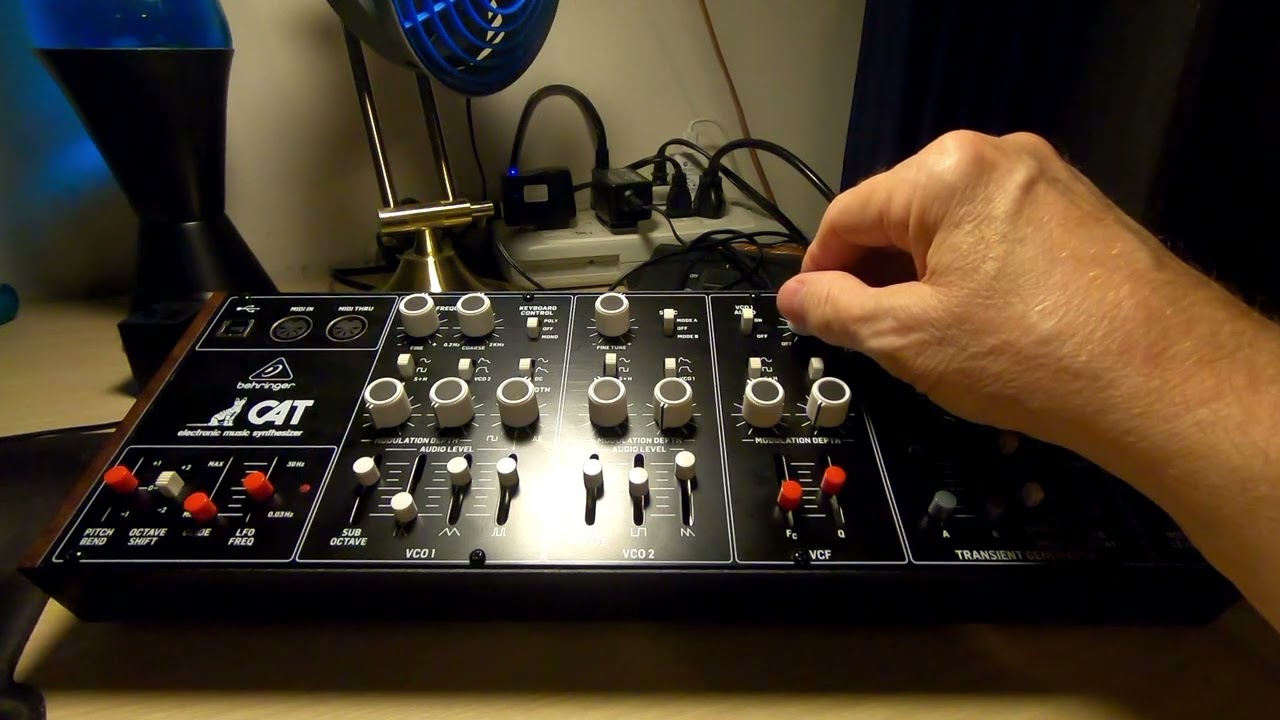 Cat Jive (Behringer Cat Synthesizer experimental composition)