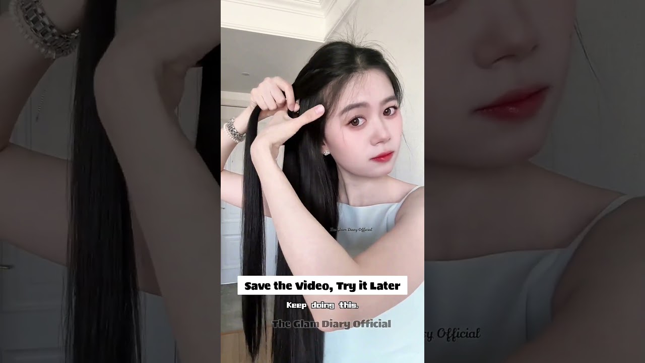 Simple Hairstyle for Long Hair | Easy Side Dutch Braid Hairstyle with Volume for Girls 2026 🎀 #ootd