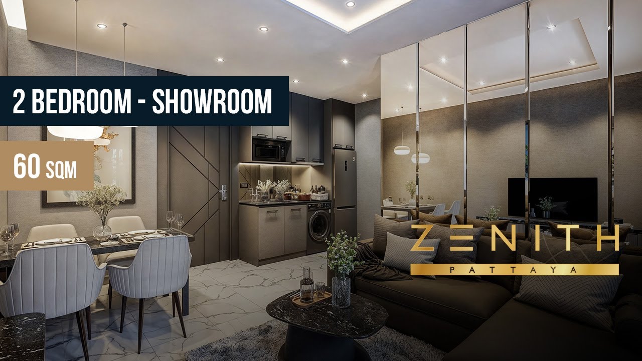Showroom | 2 Bedroom | ZENITH Pattaya | 60 sqm
