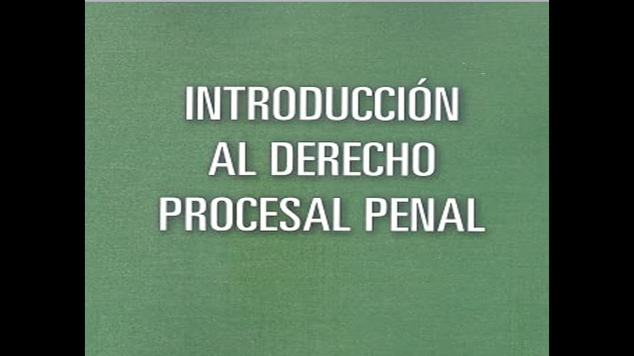 Ángel Zerpa A, "Introducción al Derecho Procesal Penal bajo la perspectiva del proceso venezolano"