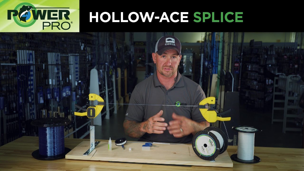 Инструкция по сращиванию проводов Power Pro Hollow Ace