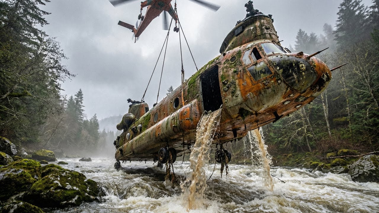 Recovering a Lost Giant: Restoring a 50-Year-Old CH-47 Chinook into a Modern High-Tech Rescue Beast