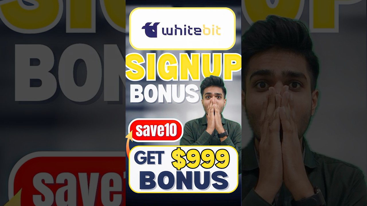 🔥Whitebit Signup Bonus (save10) for New Users 🎁 (Whitebit Referral Code 2025) 💰Get $999 Bonus!