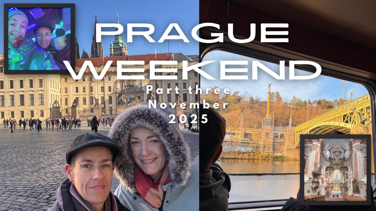 Prague Part 3 Nov 2025 | Charles Bridge | Palace Grounds | Ice Pub | Sex Machine Museum