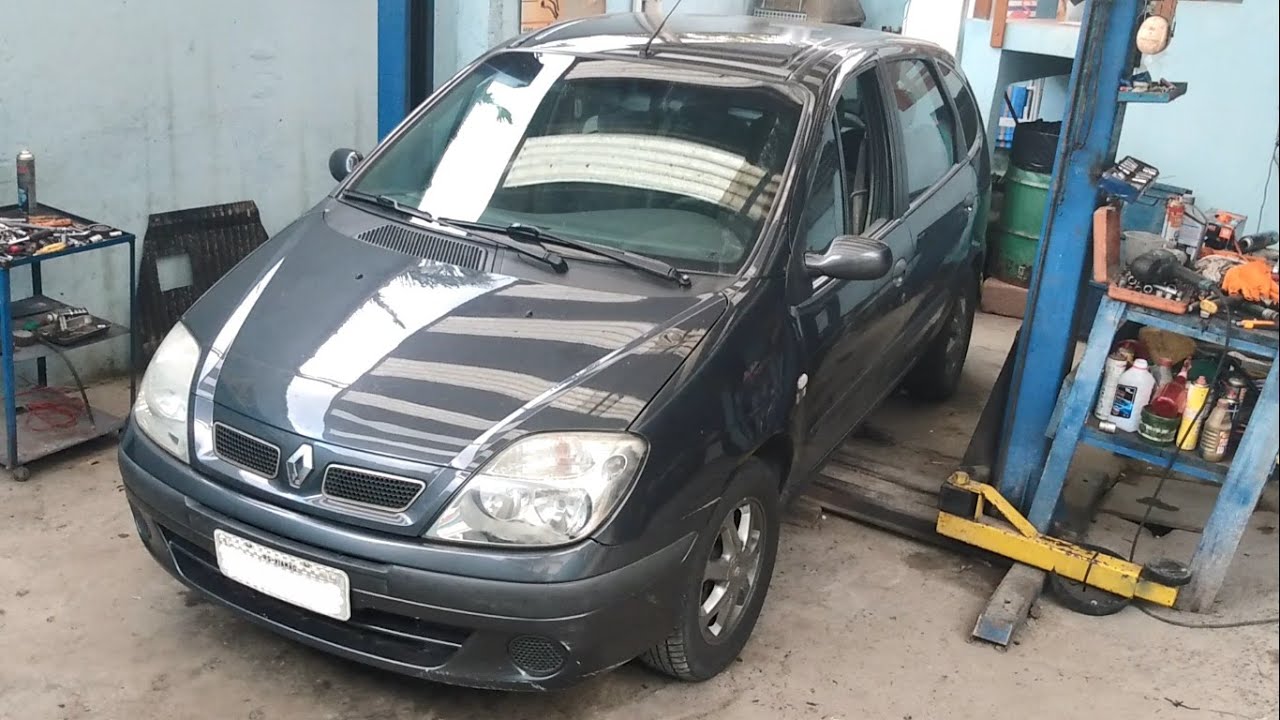 Renault Scenic 1.6 16v 2007 - Revisão de compra, correias, fluidos e suspensão