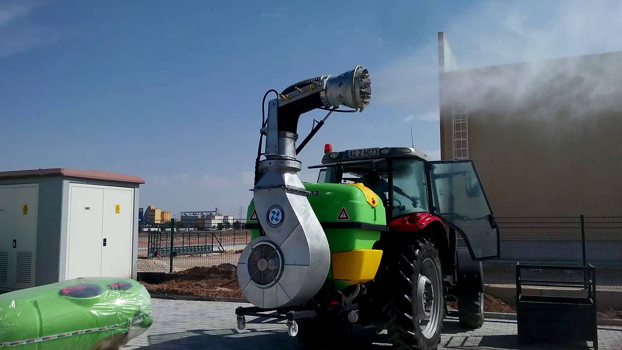 ÜNTAR-800 LİTRE-TURBO DÖNER BAŞ- YARDIMCI HAVA AKIMLI İLAÇLAMA MAK.