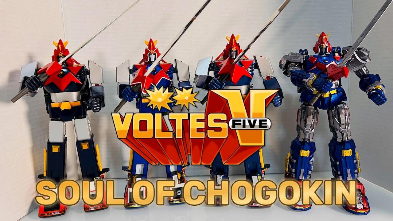 VOLTES V LEGACY GX-118 and  Voltes V GX-31 SOC Comparison Video