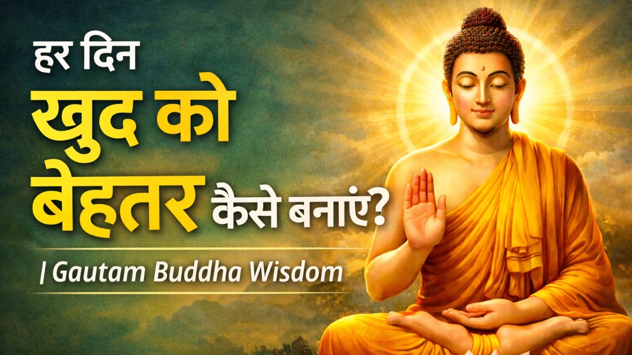 हर दिन खुद को बेहतर कैसे बनाएं? | Gautam Buddha Wisdom