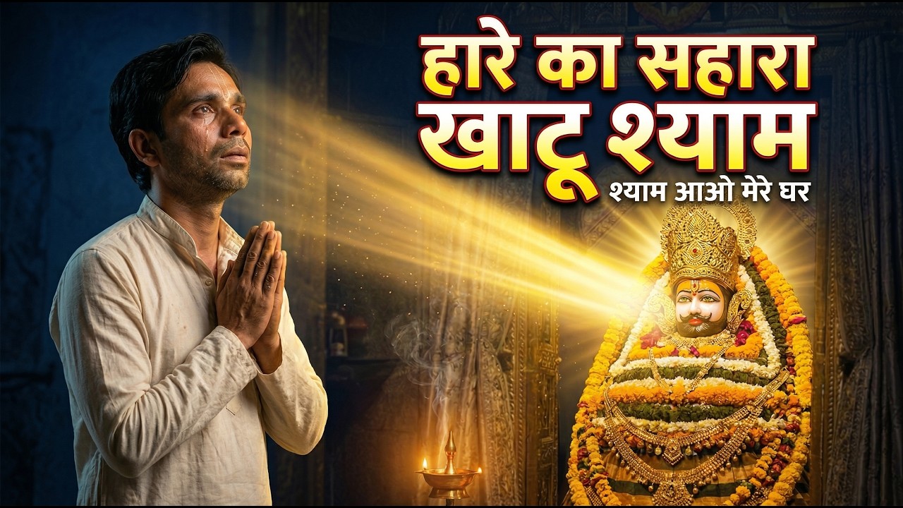Hare Ka Sahara Khatu Shyam 🙏 | Shyam Aao Mere Ghar Aao | Khatu Shyam Ji Bhajan