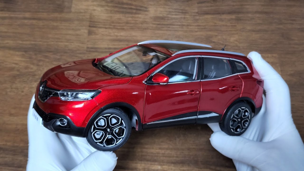 Unboxing Diecast model car / 1:18 RENAULT KADJAR review