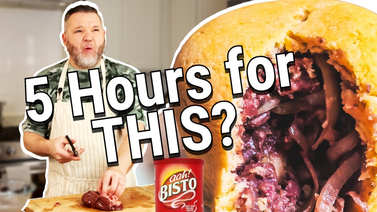American Tries British Steak & Kidney Pudding (I Was Not Prepared)