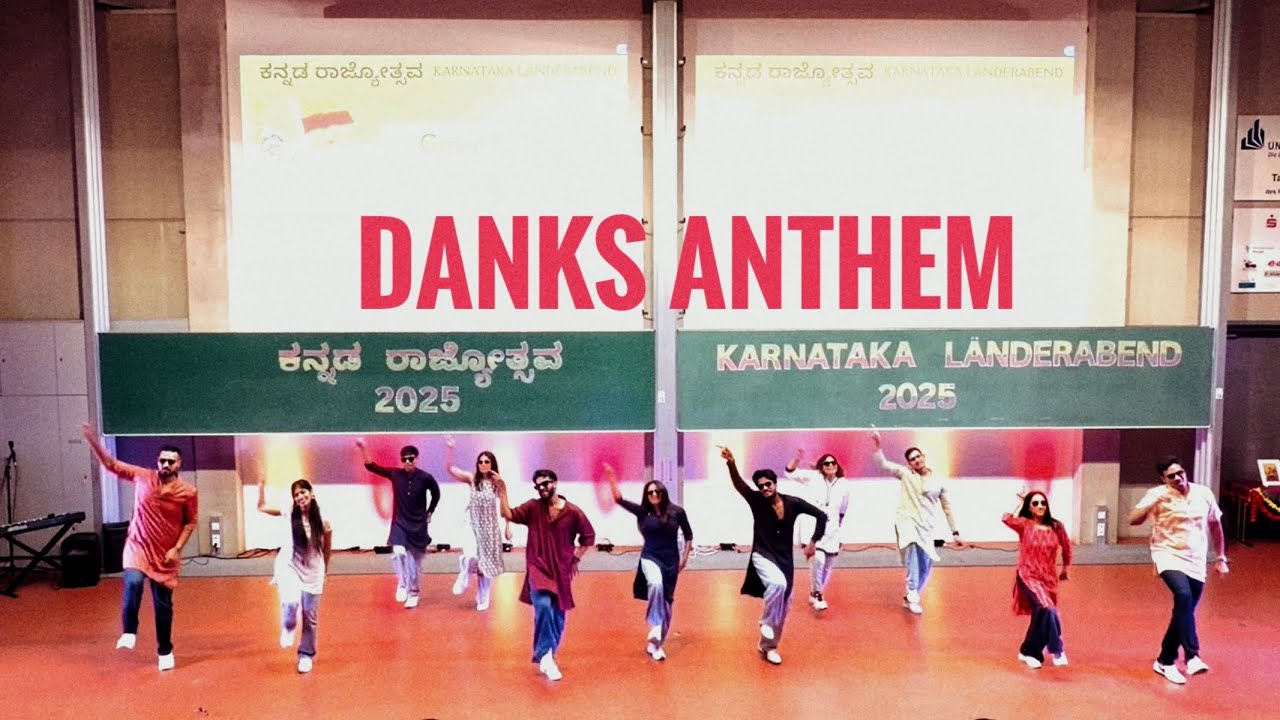 Danks Anthem Group Dance Performance in Germany 🇩🇪❤️💛
