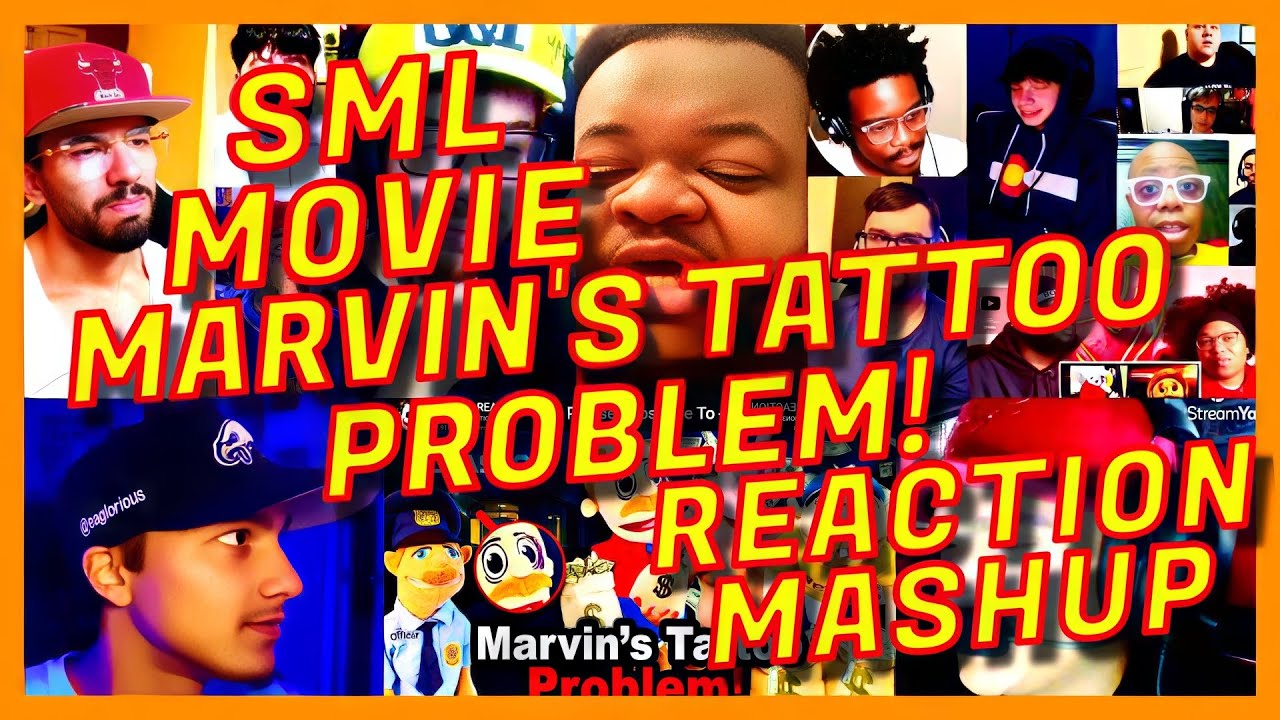 SML MOVIE: MARVIN'S TATTOO PROBLEM - REACTION MASHUP - [ACTION REACTION]