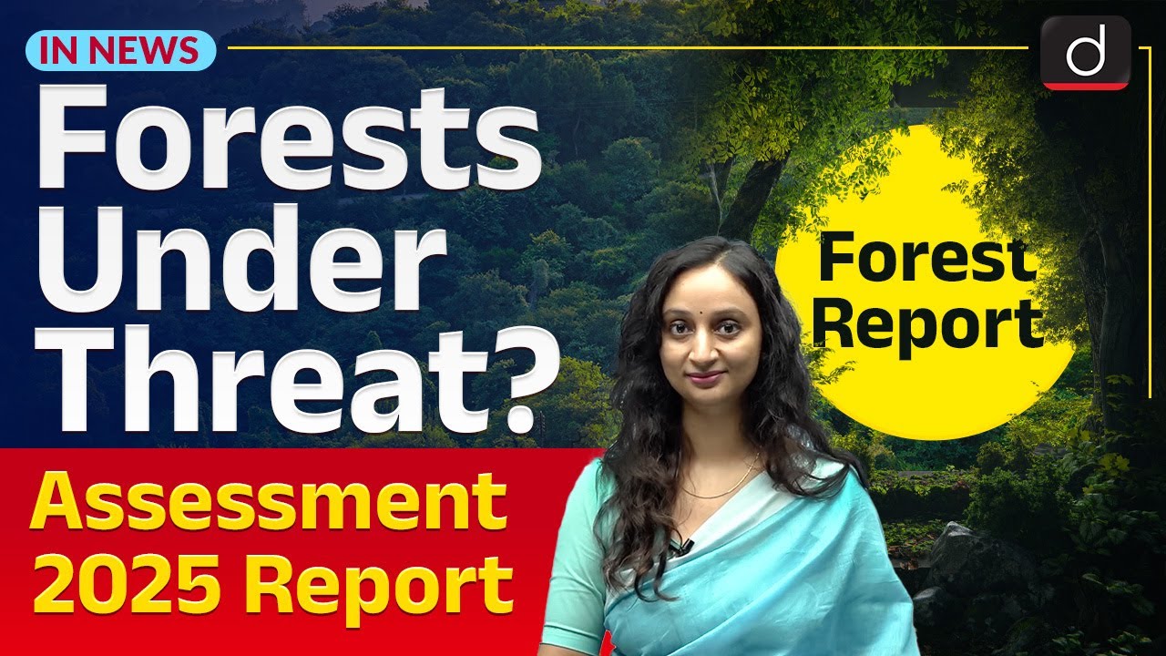 Shocking Rise in Deforestation | 2025 Forest Report | InNews | UPSC | Drishti IAS English