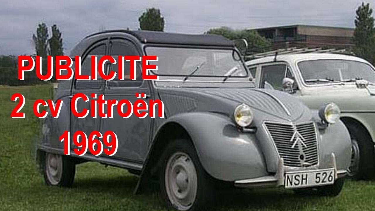 Publicité,  Réclame (1969) 2 CV Citroen