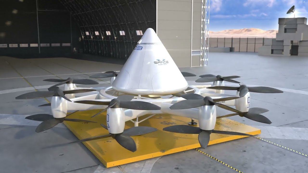 3D-Animation Spacecopter für Additive Space | by MARC ANTÓN