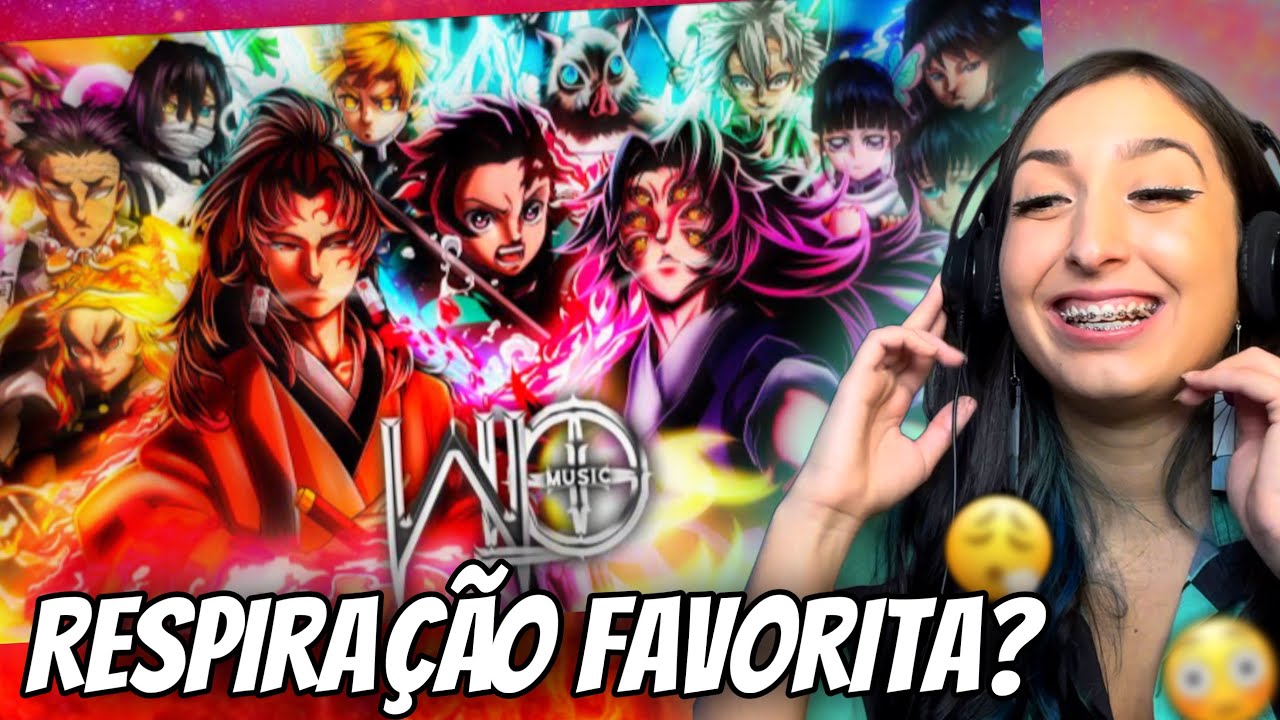 [REACT] | WLO - Formas de Respirar [ Kimetsu no Yaiba: Demon Slayer ] Prod.WB