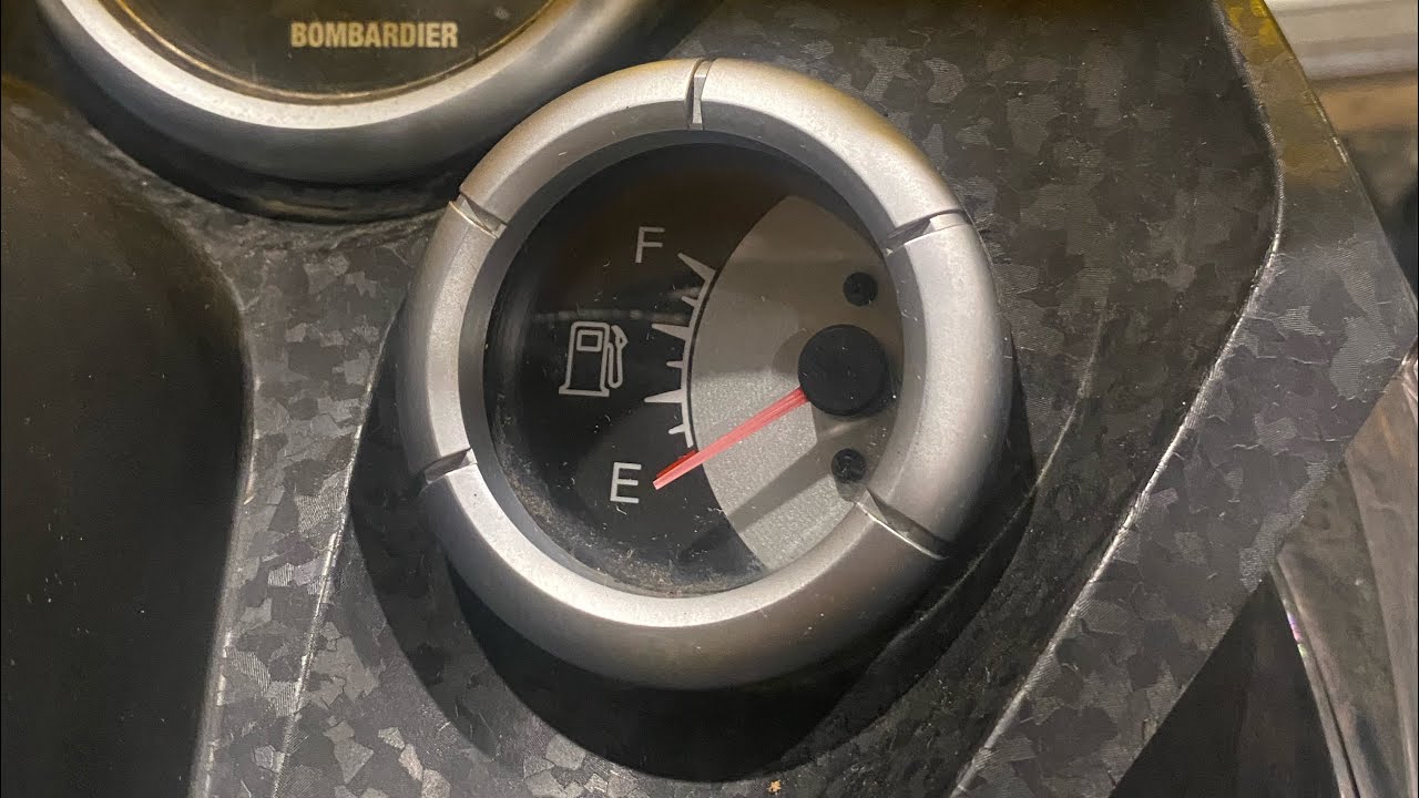 Ski-Doo Rev Electronic Fuel Gauge Install