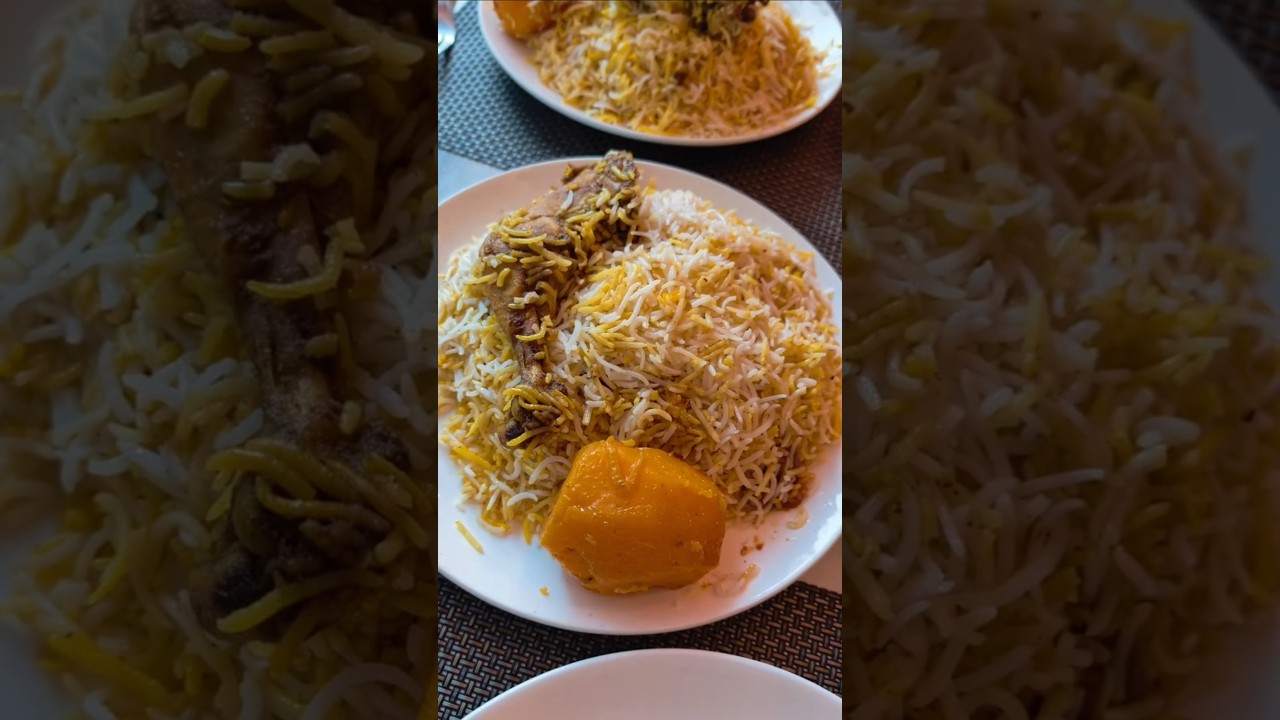 Mutton Biryani Chicken Tangri Kabab Chicken Tandoori From Shimla Biryani #shorts #ytshorts #minivlog