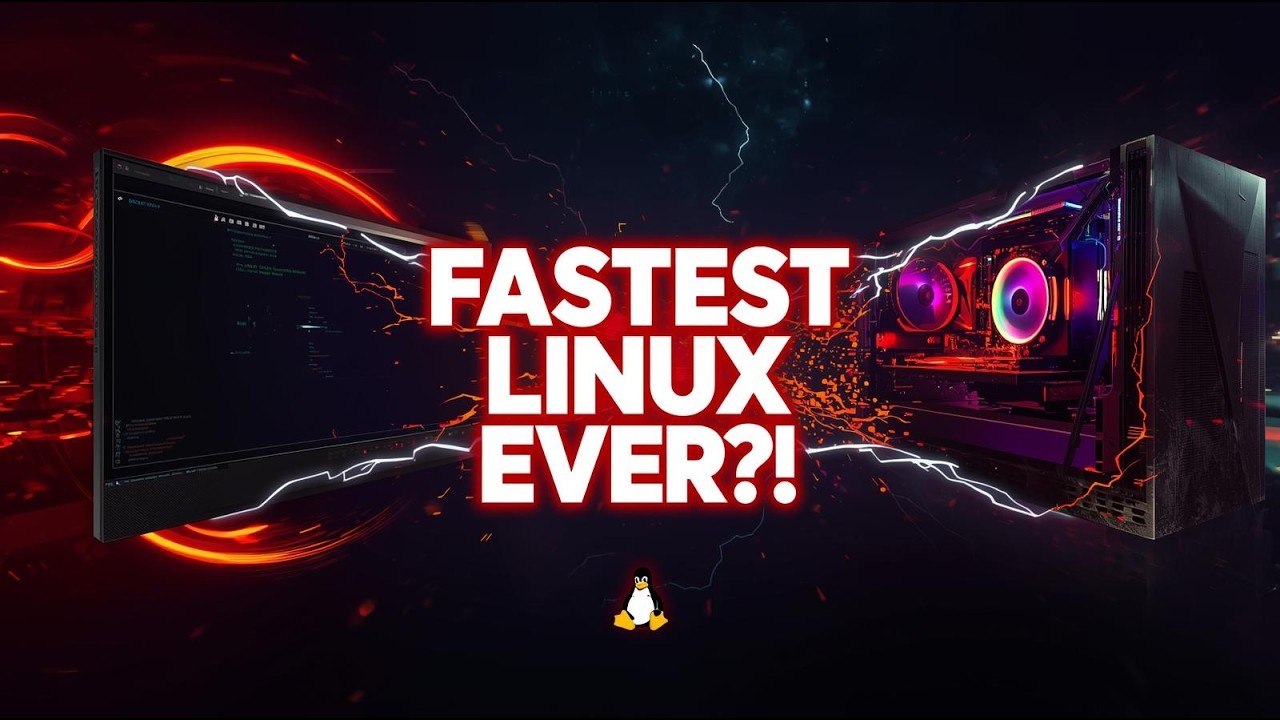 The Fastest Linux Distro Ever Tested 🔥 Insane Performance on Any PC (Old or New!)