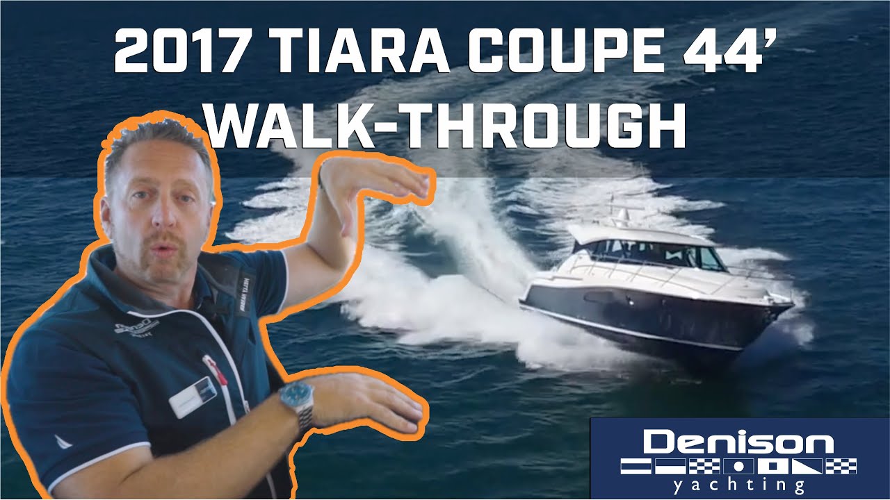 2017 Tiara 44 Coupe Detailed Tour | Great Yachts for Tampa & Clearwater, Florida