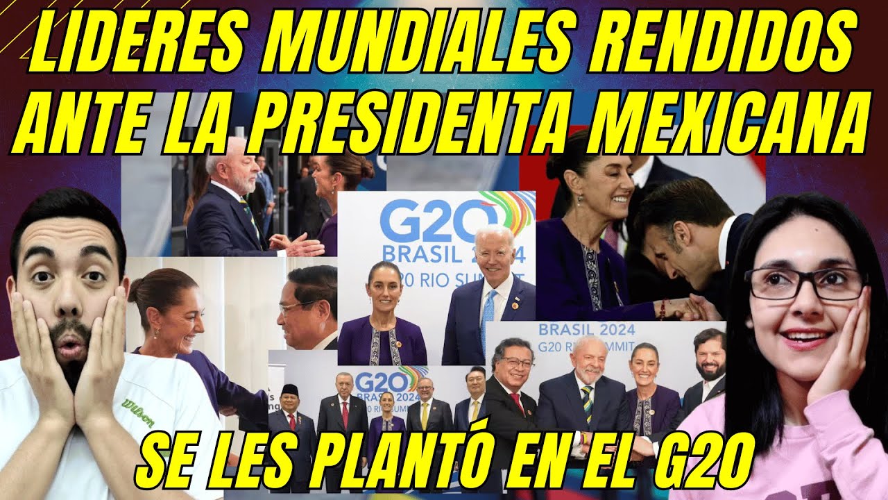 PRESIDENTA MEXICANA DESLUMBRA A LIDERES DEL MUNDO CON SU MENSAJE