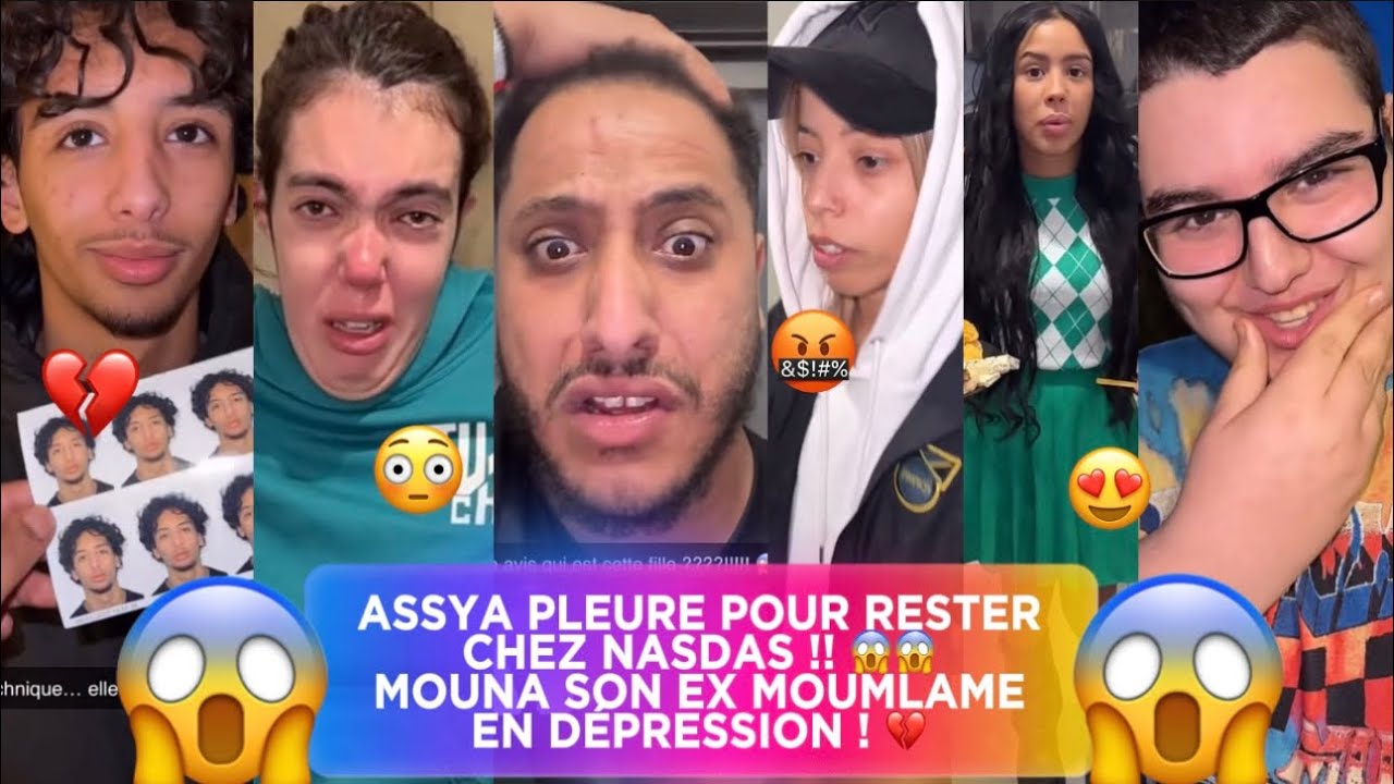 NASDAS & Co.🦅[EP.159🍿] ASSYA pleure pour NASDAS !😱•MOUNA son EX MOUMLAME en DÉPRESSION💔•LYNA Pleure😳