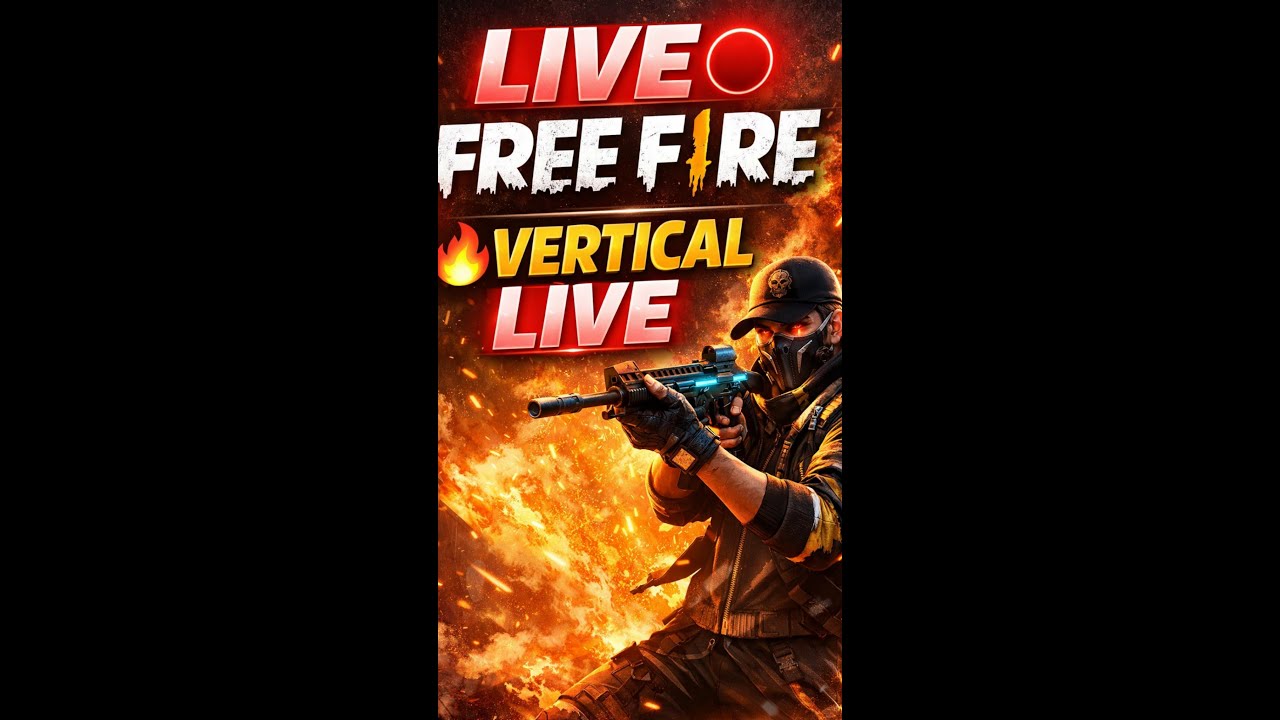 FREE FIRE VERTICAL LIVE 🔴🔥10JAN part 2