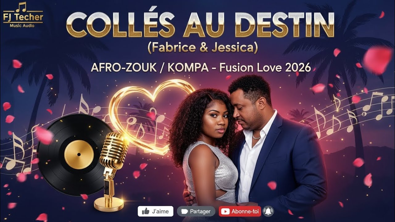 COLLÉS AU DESTIN 💞 | Zouk Afro Kompa/Club Tropical | Amour Fou & Fusion -Nouvel Audio 2026