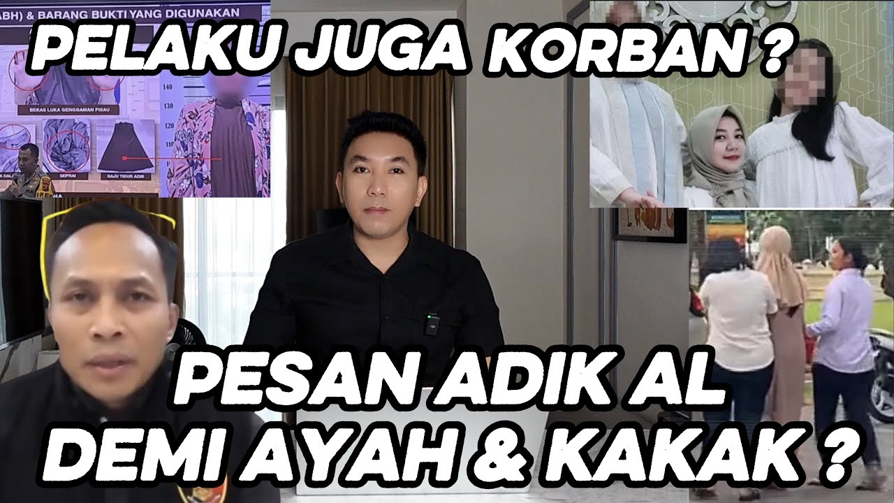 PENYESALAN ADIK AL DEMI AYAH & SANG KAKAK ?? KONDISI KELUARGA YG BUAT H4B1S1 IBU SENDIRI DI MEDAN ??